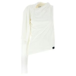 Courreges Women's Asymetrique Off The Shoulder T-Shirt